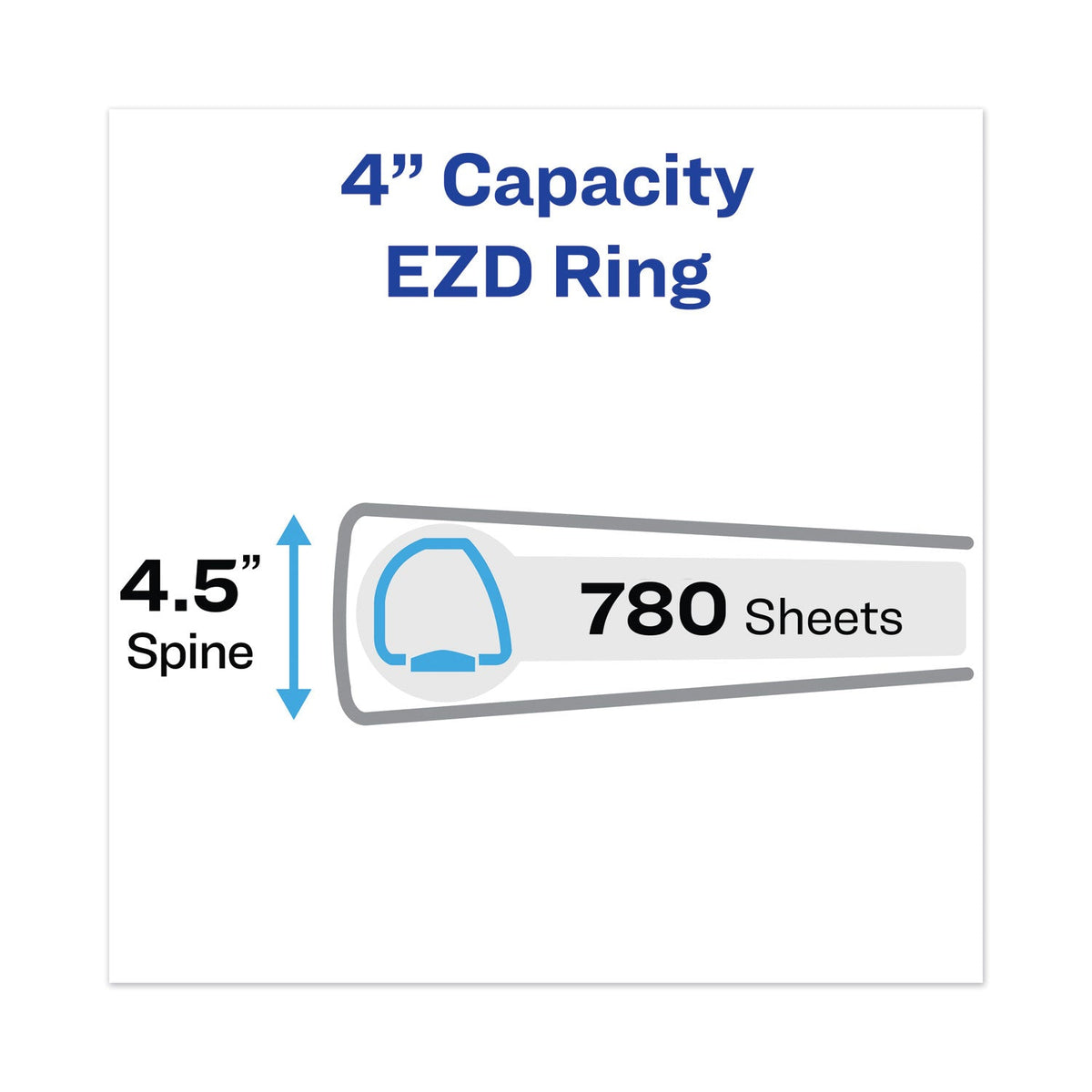 Ezd File Avery® Heavy-Duty View Binder with DuraHinge and Locking One Touch EZD ...