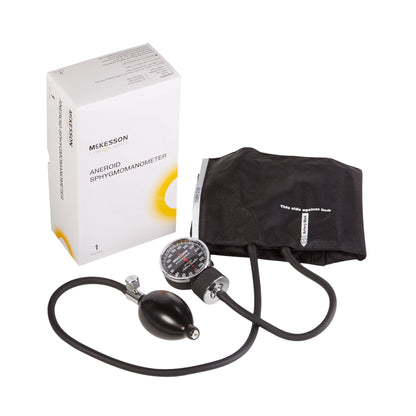 McKesson LUMEON™ Aneroid Sphygmomanometer Unit Adult Cuff Nylon Cuff 23 - 40 cm Pocket Aneroid (803186_BX)