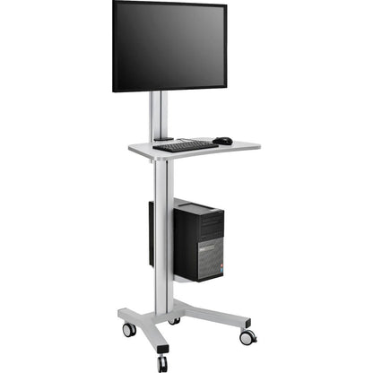 Global Industrial Mobile Height Adjustable Desktop Computer Workstation (WB670063)