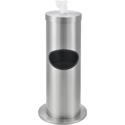 Global Industrial Floor Standing Wet Wipe Dispenser - Stainless Steel (WB670238)