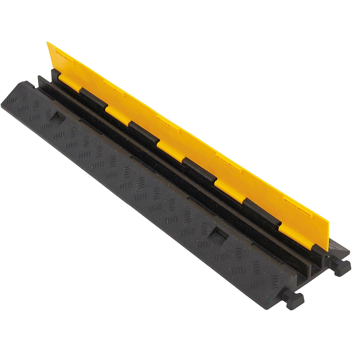 Global Industrial 2-Channel Heavy-Duty Cable Protector, 16,000 lbs. Capacity (WB670615)
