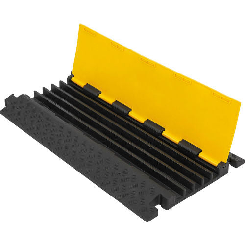 Global Industrial 5-Channel Industrial Cable Protector, 32,600 lbs. Capacity (WB670622)