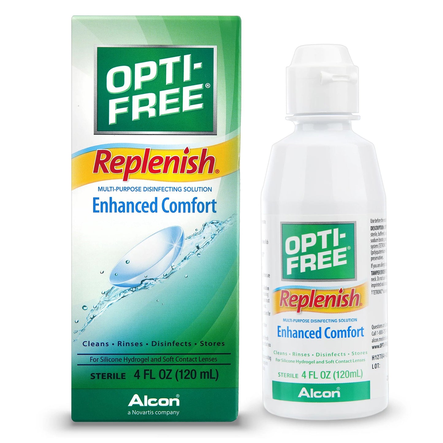 Opti Free® Replenish® Contact Lens Solution 4 oz. Solution (668318_EA)