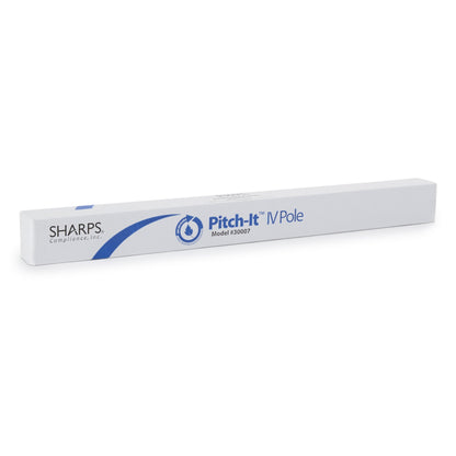 Pitch-It Disposable IV Stand Floor Stand 2 Hooks 3 Legs without Casters (881335_CS)
