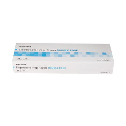 McKesson Surgical Prep Razor Double Edge Single Blade NonSterile Disposable (474851_CS)
