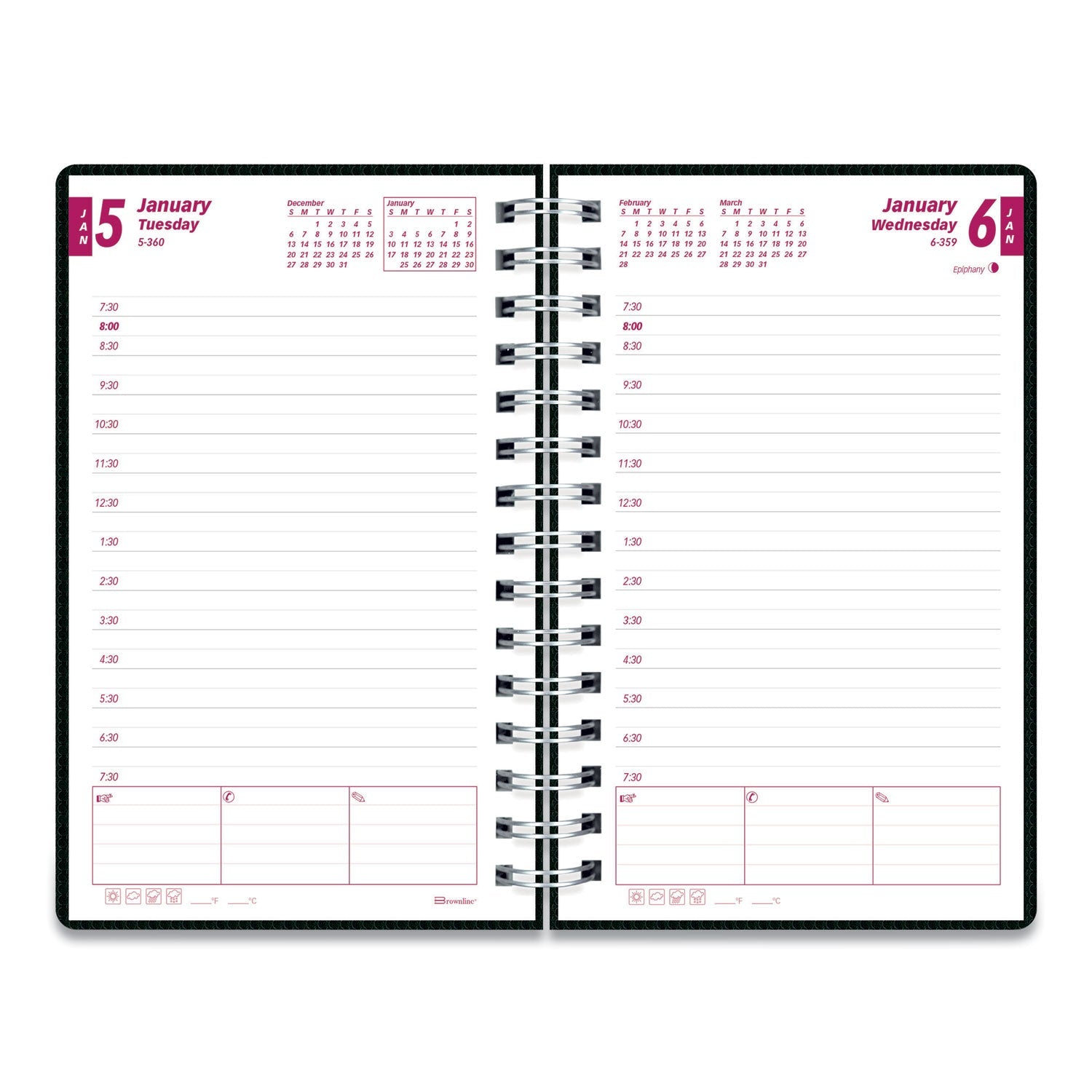 brownline-duraflex-daily-planner-num-redcb634vblk_2