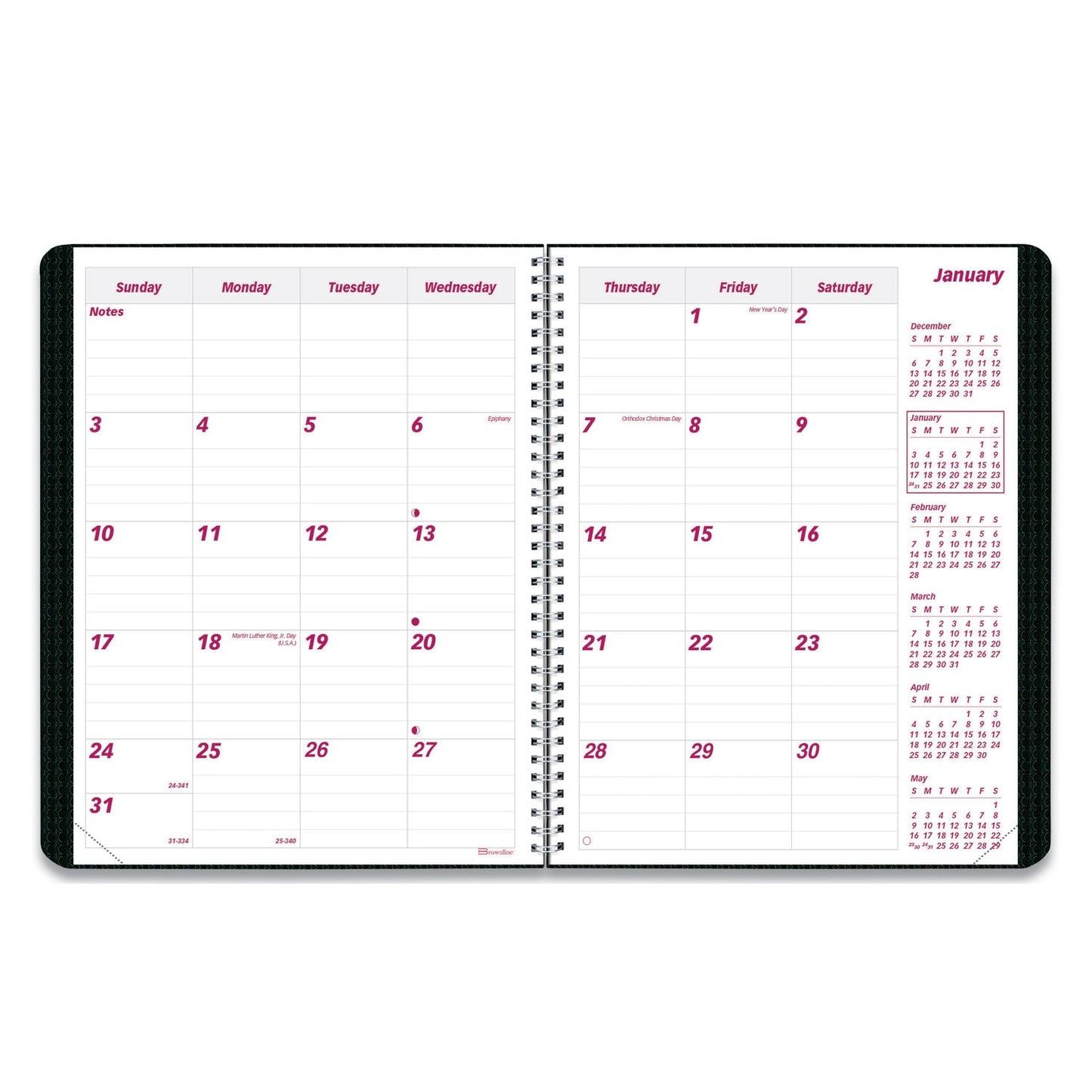 brownline-duraflex-14-month-planner-num-redcb1200vblk_2