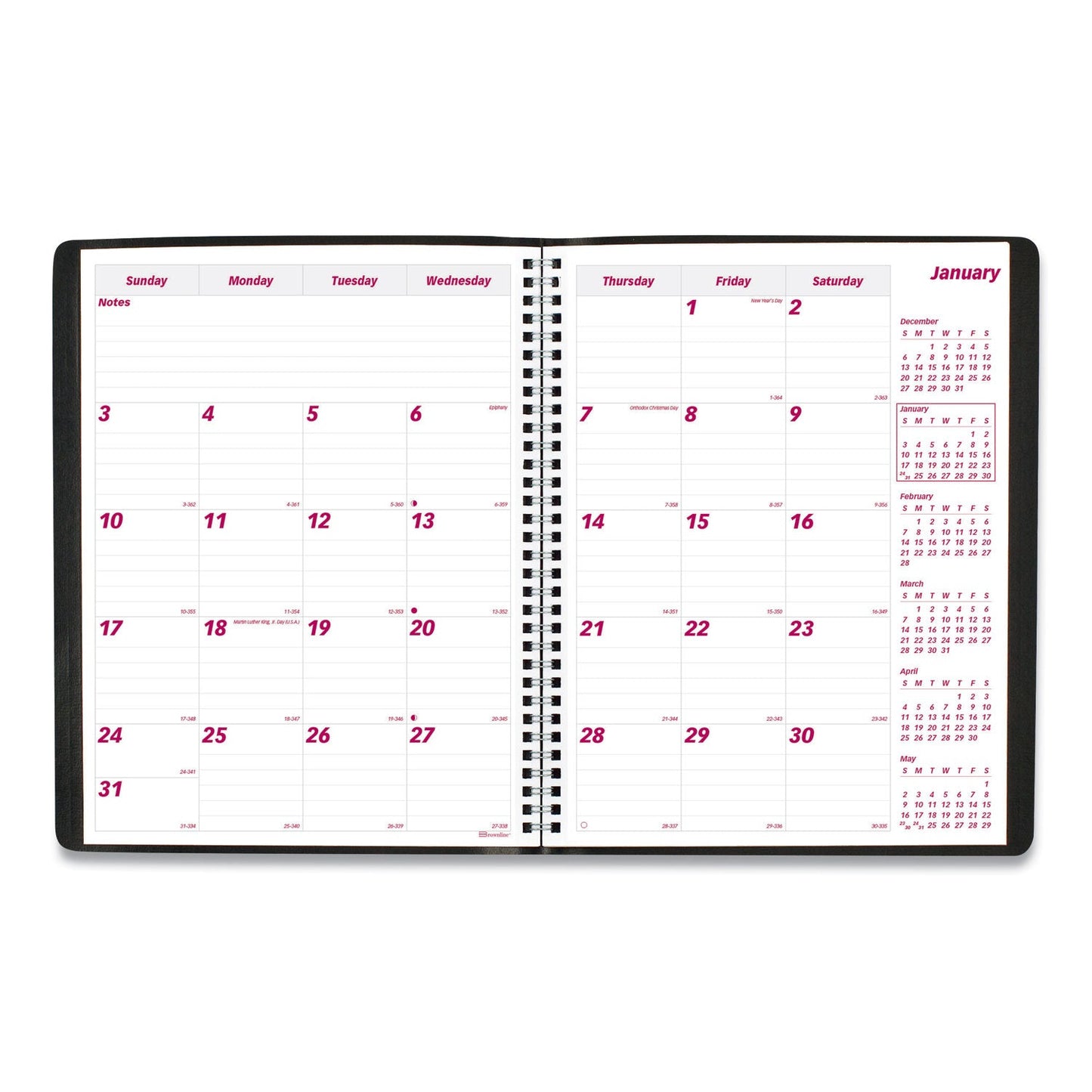 brownline-essential-collection-14-month-ruled-monthly-planner-num-redcb1262blk_2