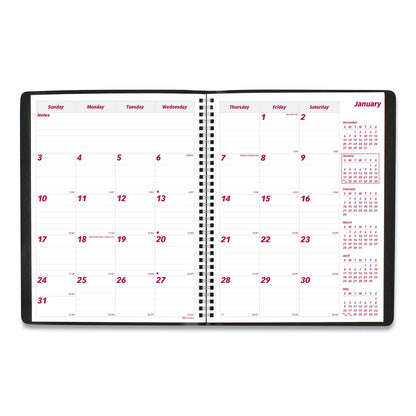 brownline-essential-collection-14-month-ruled-monthly-planner-num-redcb1262blk_2