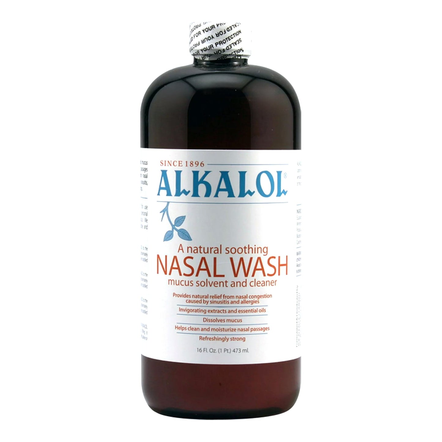 Alkalol® Mucus Solvent and Nasal Wash Liquid 16 oz. (257758_EA)