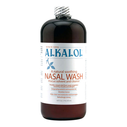 Alkalol® Mucus Solvent and Nasal Wash Liquid 16 oz. (257758_EA)