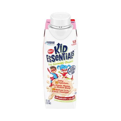 Boost® Kid Essentials™ 1.5 Pediatric Oral Supplement Strawberry Splash Flavor 8 oz. Carton Liquid Vitamins / Minerals (1178511_EA)