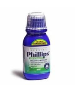 Phillips'® Milk of Magnesia Laxative Mint Flavor Liquid 12 oz. 400 mg / 5 mL Strength Magnesium Hydroxide (1060914_EA)