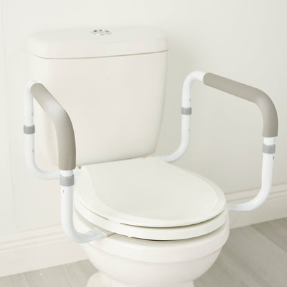 McKesson Toilet Safety Rail White Steel (1095389_CS)