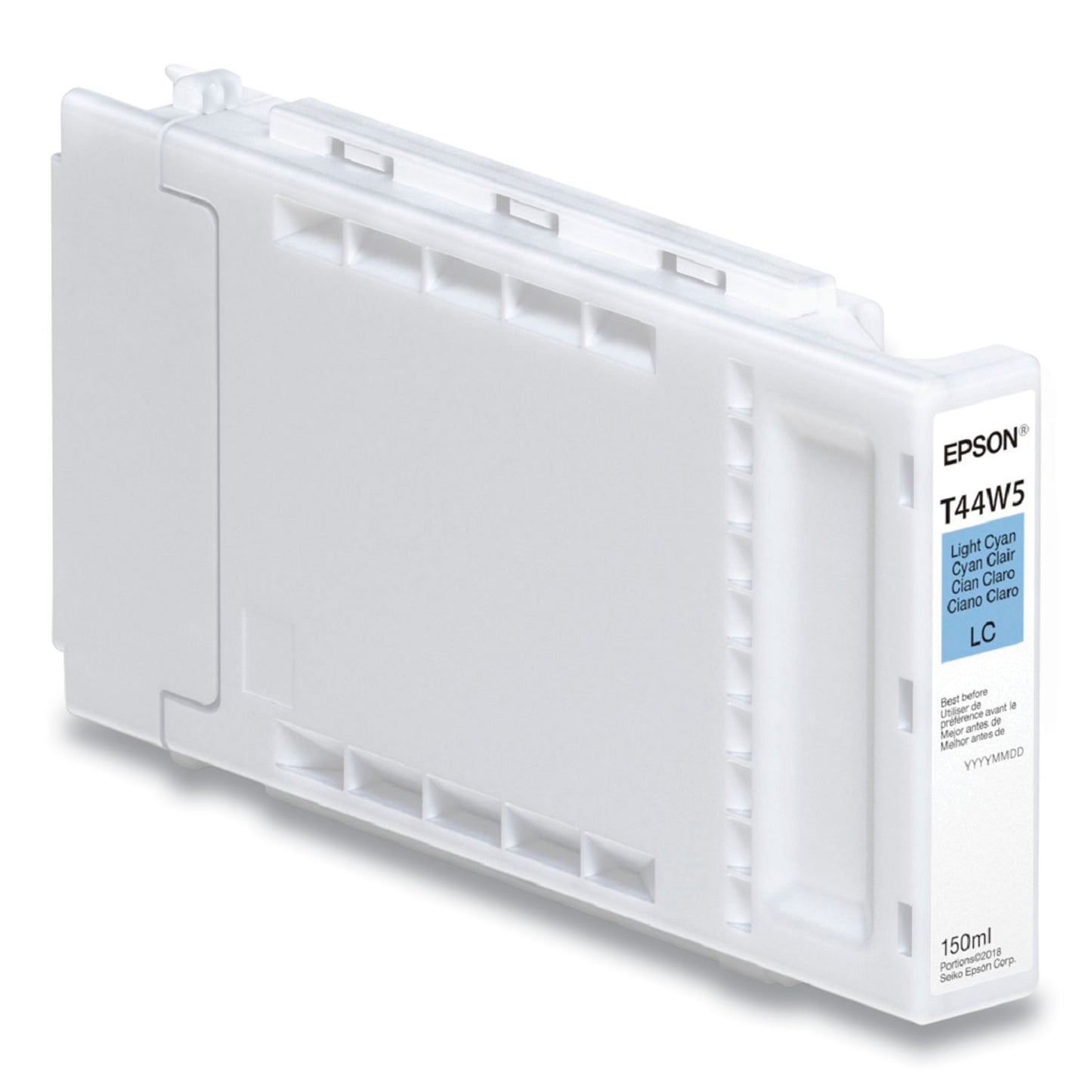 Epson® T44W520 (T44W) Ultrachrome Ink, 150 mL, Light Cyan (EPST44W520)