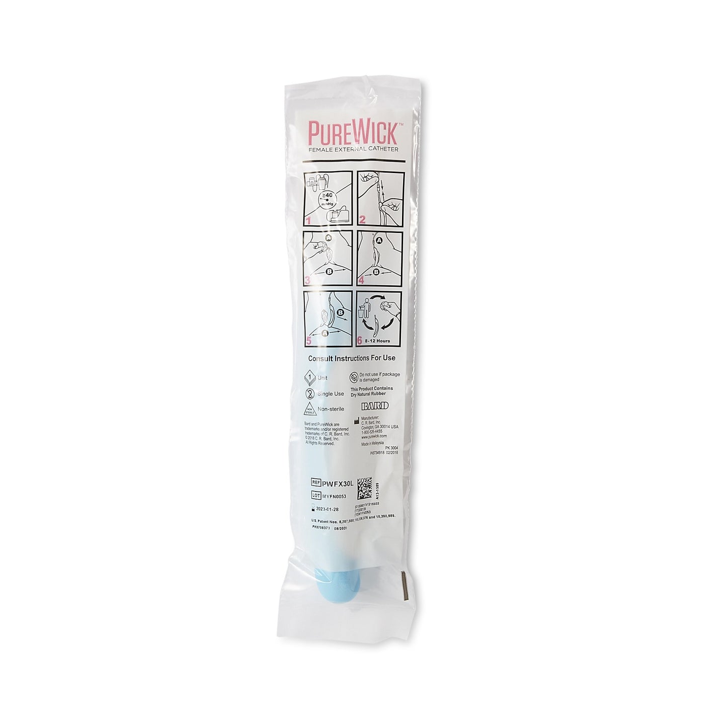 PureWick™ Female External Catheter 10 L X1.5 W Inch (1183571_EA)