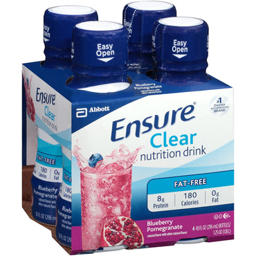 Ensure® Clear Oral Supplement Blueberry Pomegranate Flavor Liquid 10 oz. Bottle (853984_EA)