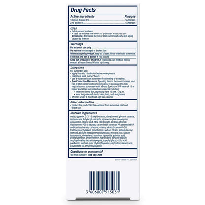 CeraVe® Hydrating Mineral Sunscreen Face Sunscreen SPF 30 Lotion 2.5 oz. Tube (1253471_EA)