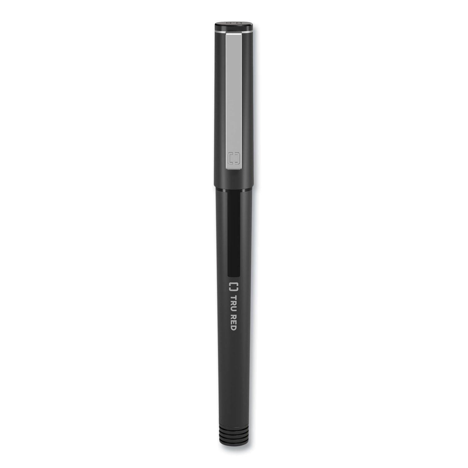 roller-ball-pen-stick-fine-0-5-mm-needle-tip-black-ink-black-clear-barrel-dozen-tud24419533_2
