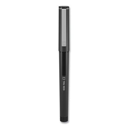 roller-ball-pen-stick-fine-0-5-mm-needle-tip-black-ink-black-clear-barrel-dozen-tud24419533_2