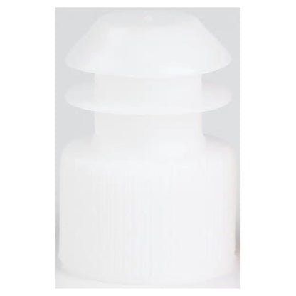 McKesson Tube Closure Polyethylene Flanged Plug Cap White 13 mm For Use with 13 mm Blood Drawing Tubes, Glass Test Tubes, Plastic Culture Tubes NonSterile (1175284_BG)
