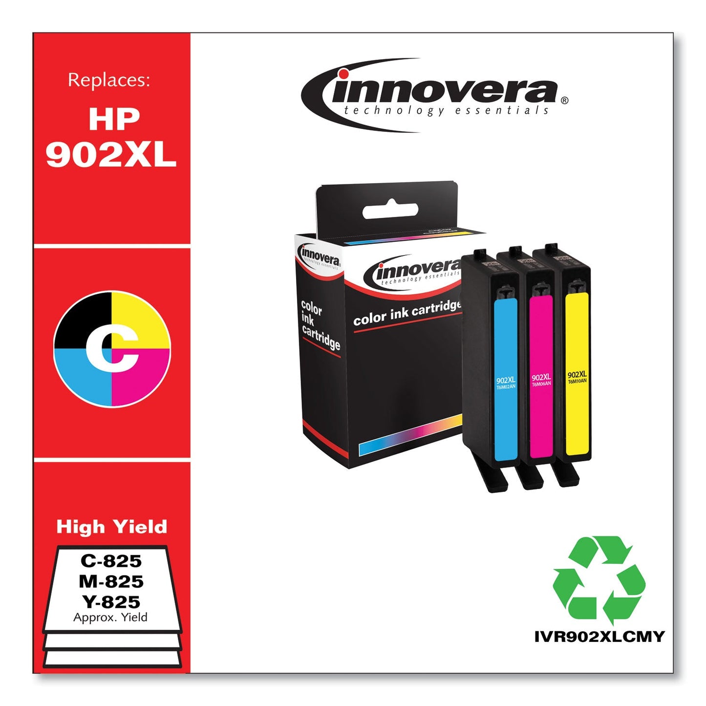 innovera-remanufactured-cyan-magenta-yellow-high-yield-ink-num-ivr902xlcmy_2