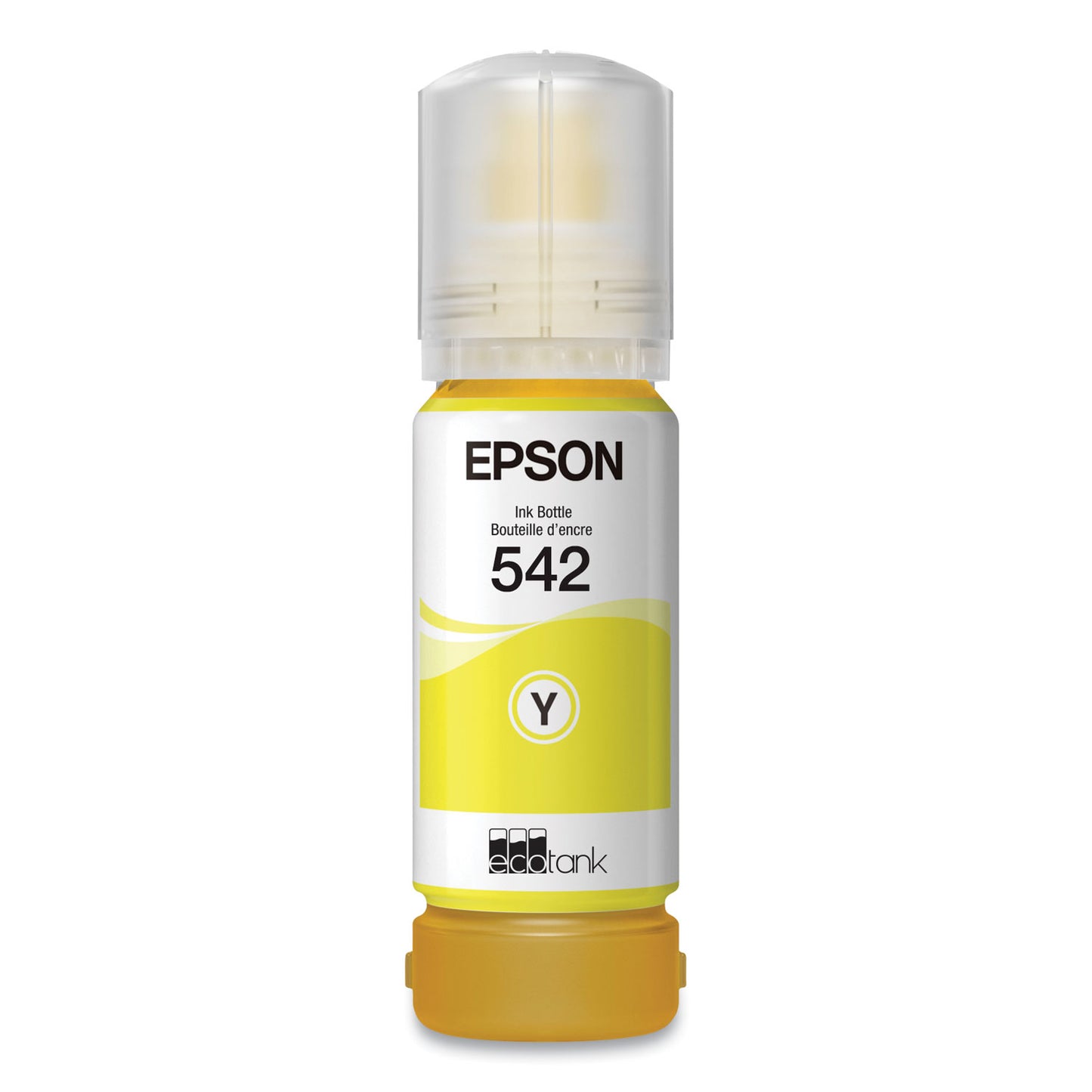 Epson® T542420-S (T542) DURABrite EcoFit Ultra High-Capacity Ink, 6,000 Page-Yield, Yellow (EPST542420S)