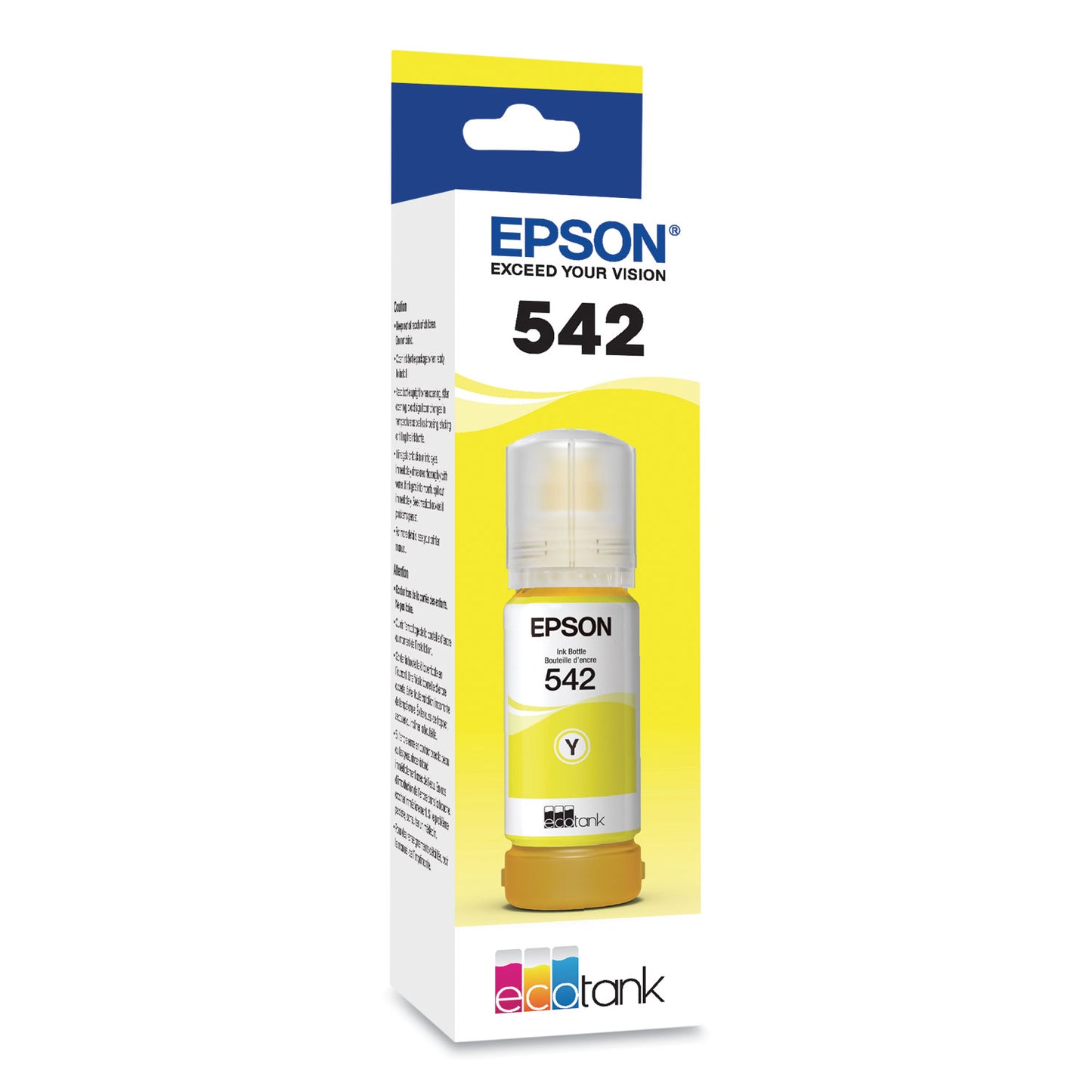 Epson® T542420-S (T542) DURABrite EcoFit Ultra High-Capacity Ink, 6,000 Page-Yield, Yellow (EPST542420S)