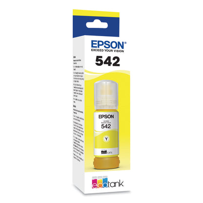Epson® T542420-S (T542) DURABrite EcoFit Ultra High-Capacity Ink, 6,000 Page-Yield, Yellow (EPST542420S)