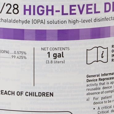 McKesson OPA/28 OPA High-Level Disinfectant RTU Liquid 1 gal. Jug Reusable (852217_EA)