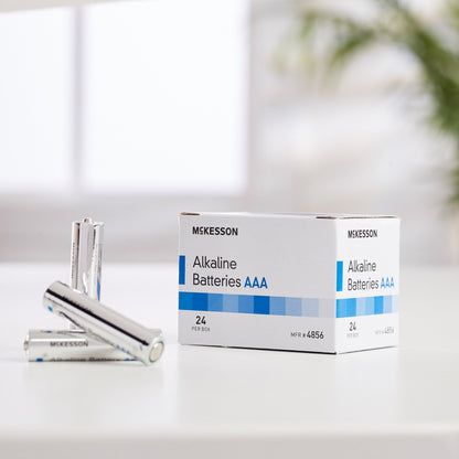 McKesson Alkaline Battery AAA Cell 1.5V Disposable 24 Pack (854614_BX)
