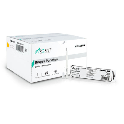 McKesson Argent™ Biopsy Punch Dermal 1.5 mm (1175169_BX)