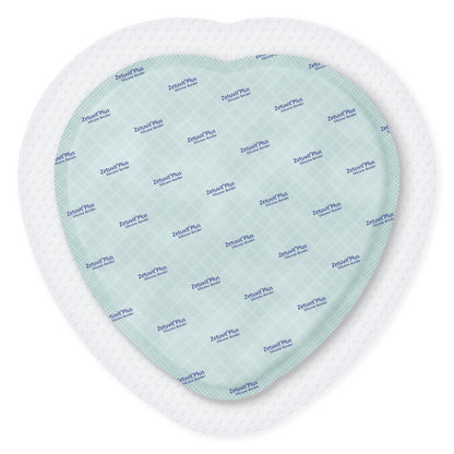 Zetuvit® Plus Silicone Border Super Absorbent Dressing Silicone Adhesive 9 X 9 Inch Sacral (1235832_BX)