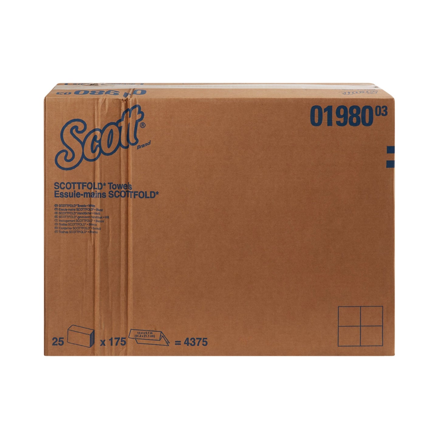 Scott® Scottfold® Paper Towel Multi-Fold 9-2/5 X 12-2/5 Inch (667614_PK)