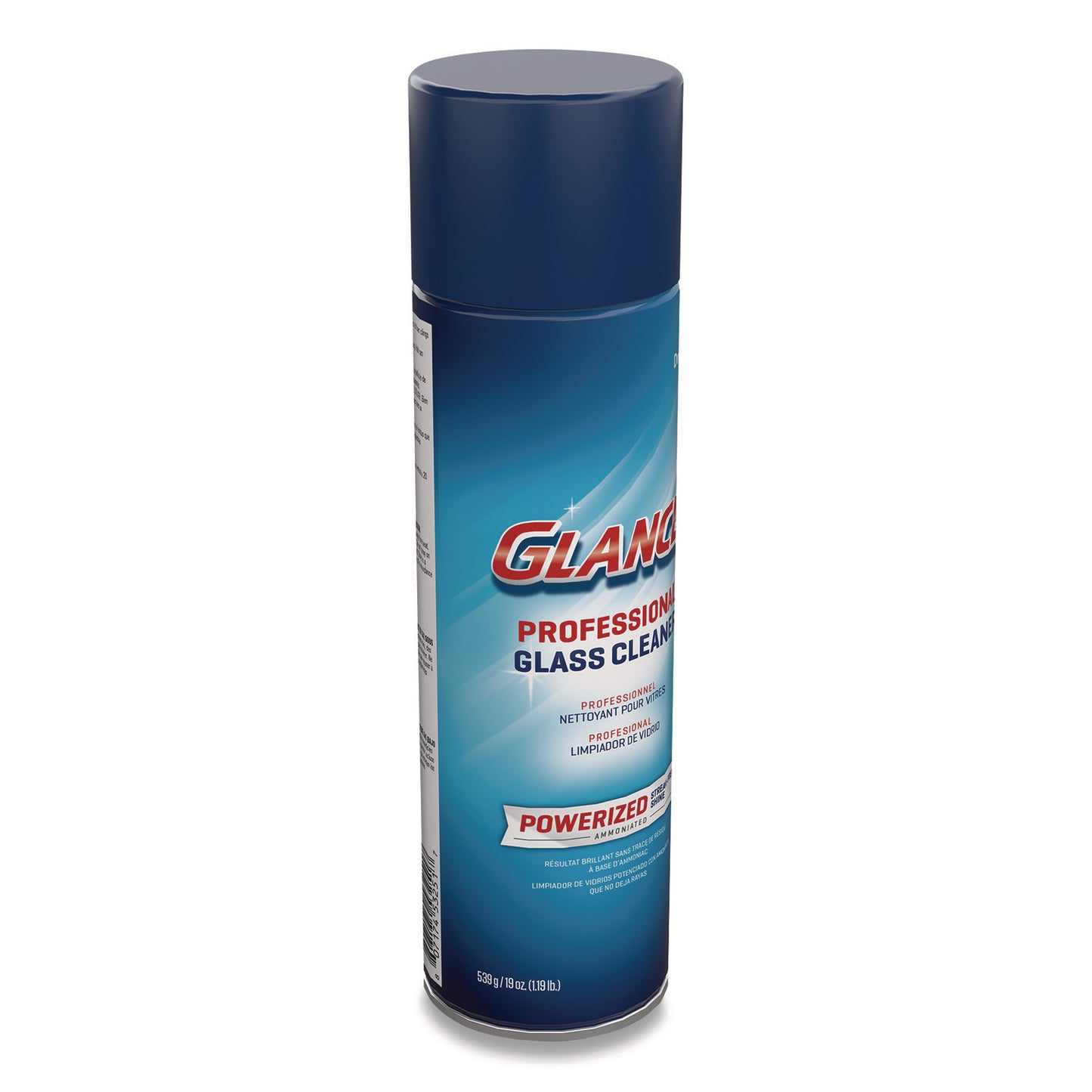 Diversey™ Glance Powerized Glass and Surface Cleaner, Ammonia Scent, 19 oz Aerosol Spray, 12/Carton (DVO101109731)