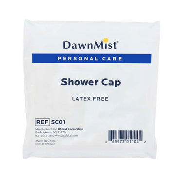 DawnMist® Shower Cap One Size Fits Most Clear (519438_BX)
