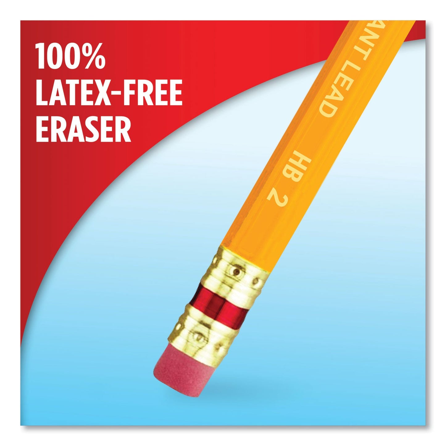 Paper Mate® EverStrong #2 Pencils, HB (#2), Black Lead, Gold Barrel, Dozen (PAP2065456)