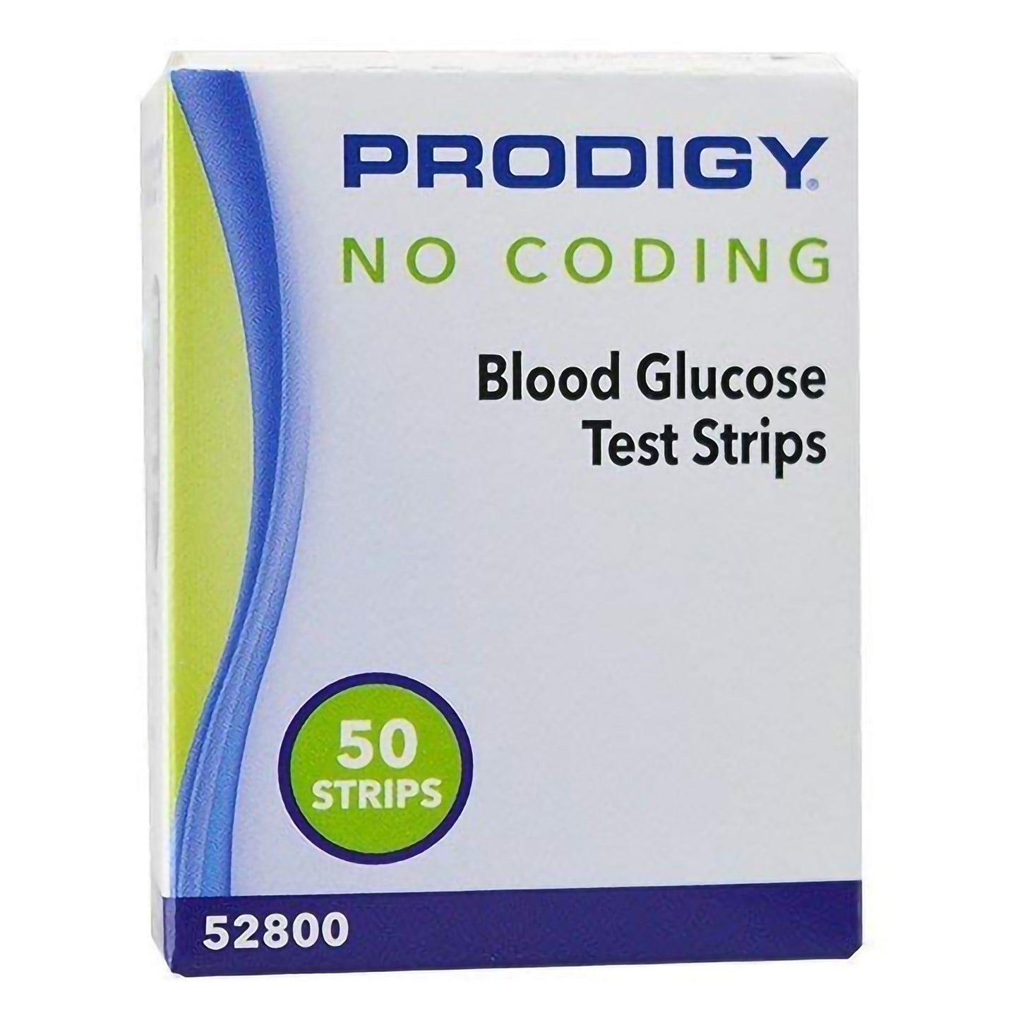 Prodigy® Blood Glucose Test Strips 50 Strips per Pack (843244_BX)