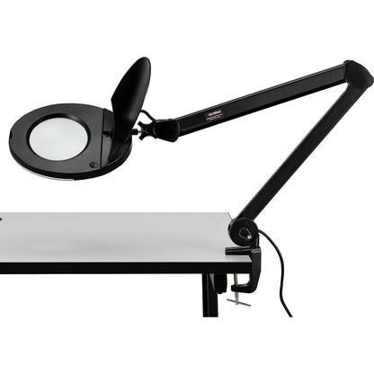 Global Industrial 3 Diopter LED Magnifying Lamp, Black (WB695231)