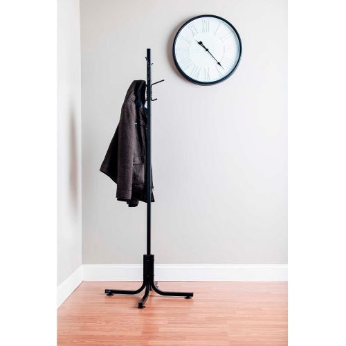 Interion Coat Tree, Black (WB695310)