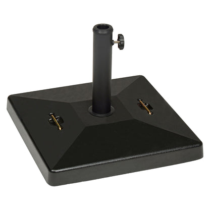 Global Industrial Umbrella Base - Concrete - 88 Lbs. - Black (WB695475)