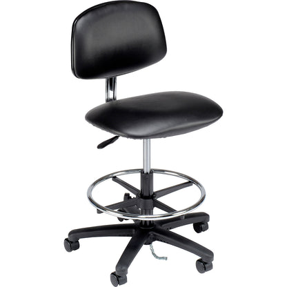 Interion ESD Stool - Vinyl - Black (WB695537)