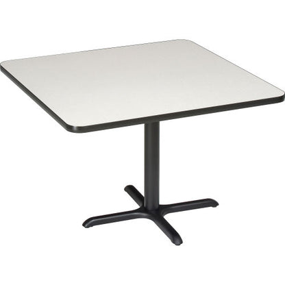 Interion 36" Square Restaurant Table, Gray (WB695674GY)