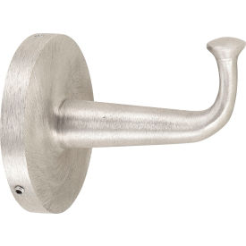 Interion Single Clothes Hook - Silver (WB695767)