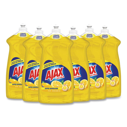 Ajax® Dish Detergent, Lemon Scent, 52 oz Bottle, 6/Carton (CPC49861)