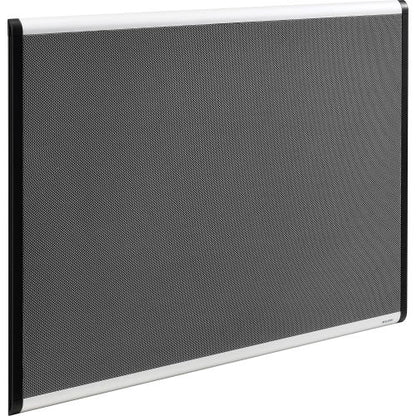 Global Industrial Fabric Mesh Bulletin Board, 48"W x 36"H, Gray (WB695877GY)