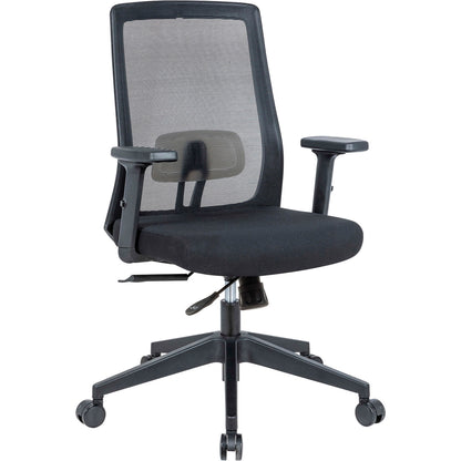 Interion Mesh Task Chair with Seat Slider, Fabric, Black (WB695935BK)