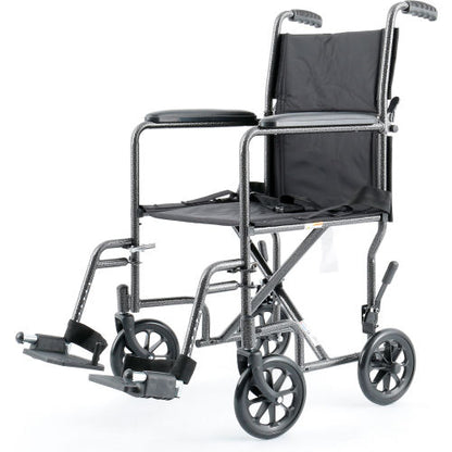 Global Industrial Transport Chair, 19"W Seat, Black (WB695986)