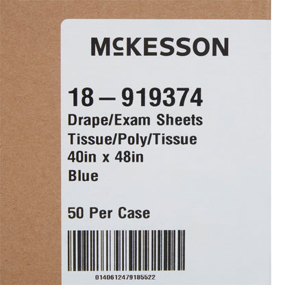 McKesson General Purpose Drape Drape Sheet 40 W X 48 L Inch NonSterile (186268_CS)
