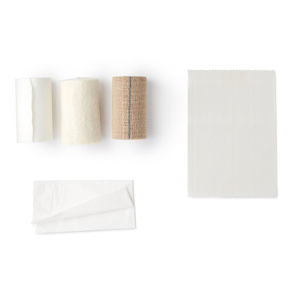 Profore Lite 3 Layer Compression Bandage System Self-Adherent / Tape Closure Tan / White NonSterile Low Compression (684175_PK)